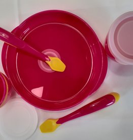 Playgro Playgro Easy Grip Feeding Set Pink 5Pce