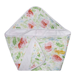 Rain+Conker Rain+Conker Double Layer Hooded Towel - Summer Bloom