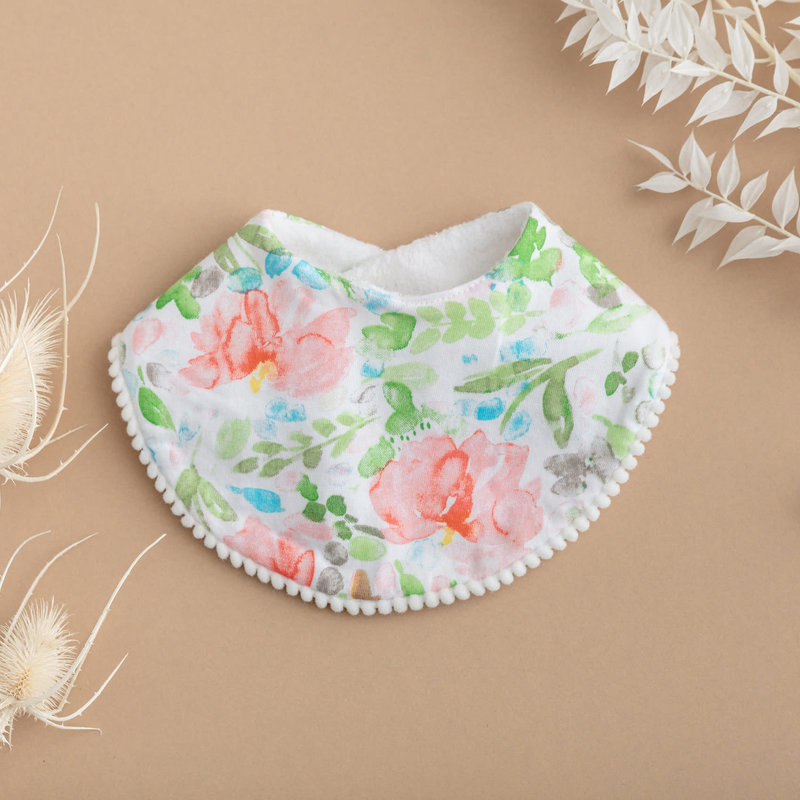 Rain+Conker Rain+Conker Summer Bloom Pom Bib