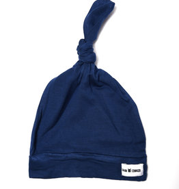 Rain+Conker Rain+Conker Top Knot Stretchy Hat - Indigo