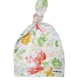 Rain+Conker Rain+Conker Top Knot Stretchy Hat - Summer Bloom