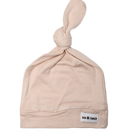 Rain+Conker Rain+Conker Top Knot Stretchy Hat - Blush