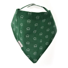 Rain+Conker Rain+Conker Green Aliens Bandana Bib