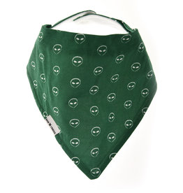 Rain+Conker Rain+Conker Green Aliens Bandana Bib