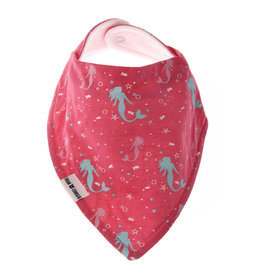Rain+Conker Rain+Conker Mermaids Bandana Bib (Fuschia Pink)