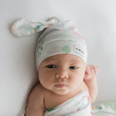 Rain+Conker Rain+Conker Top Knot Stretchy Hat - Summer Bloom