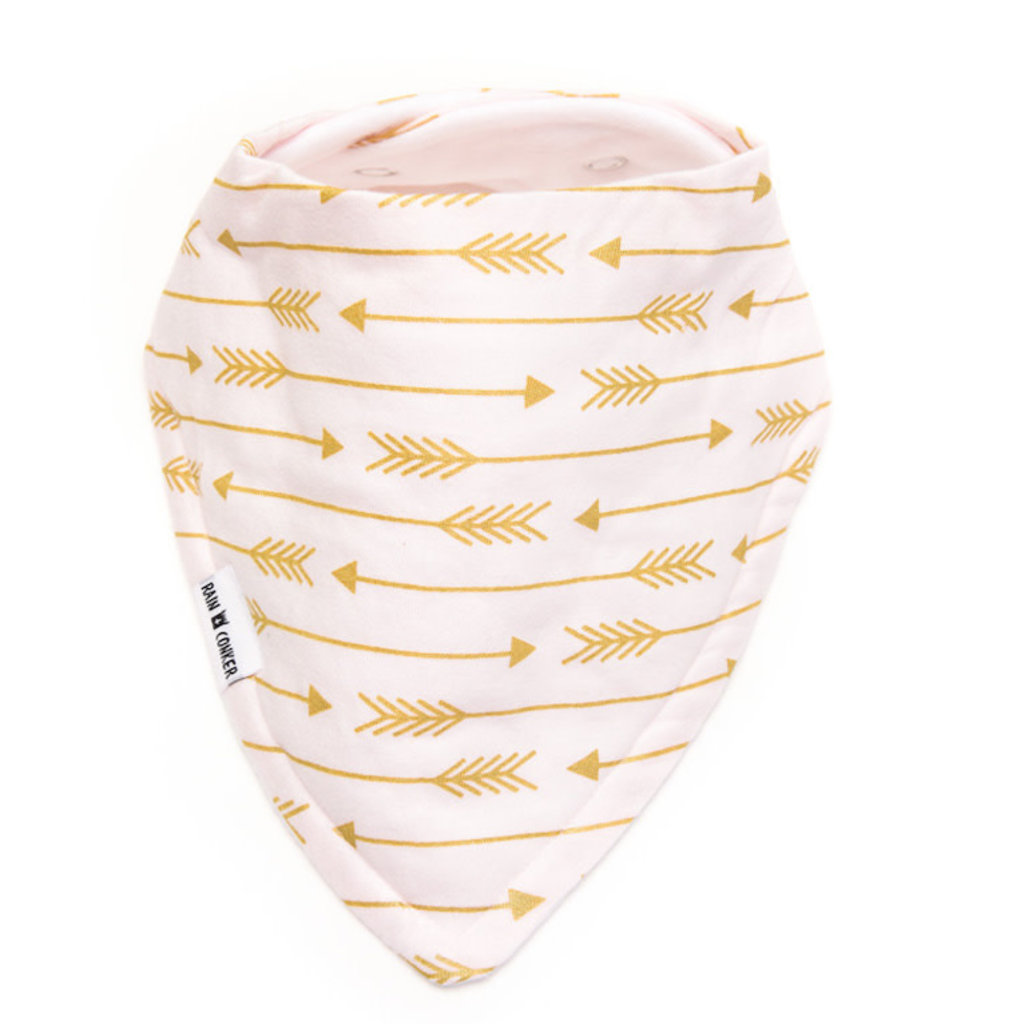 Rain+Conker Rain+Conker Pink Arrows Bandana Bib