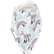 Rain+Conker Rain+Conker Mint Fox Bandana Bib
