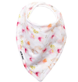 Rain+Conker Rain+Conker Pink Floral Watercolour Bandana Bib