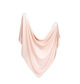 Rain+Conker Rain+Conker Stretchy bamboo swaddle : Blush