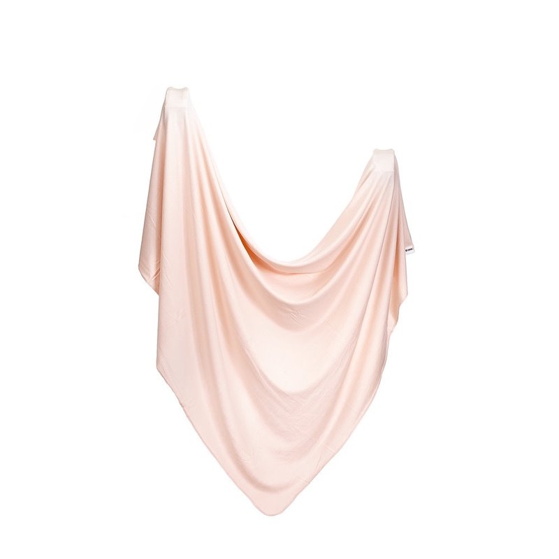 Rain+Conker Rain+Conker Stretchy bamboo swaddle : Blush