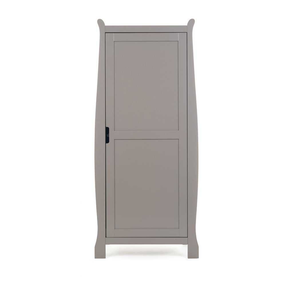 Obaby Obaby Stamford Sleigh Single Wardrobe - Taupe Grey