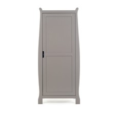 Obaby Obaby Stamford Sleigh Single Wardrobe - Taupe Grey