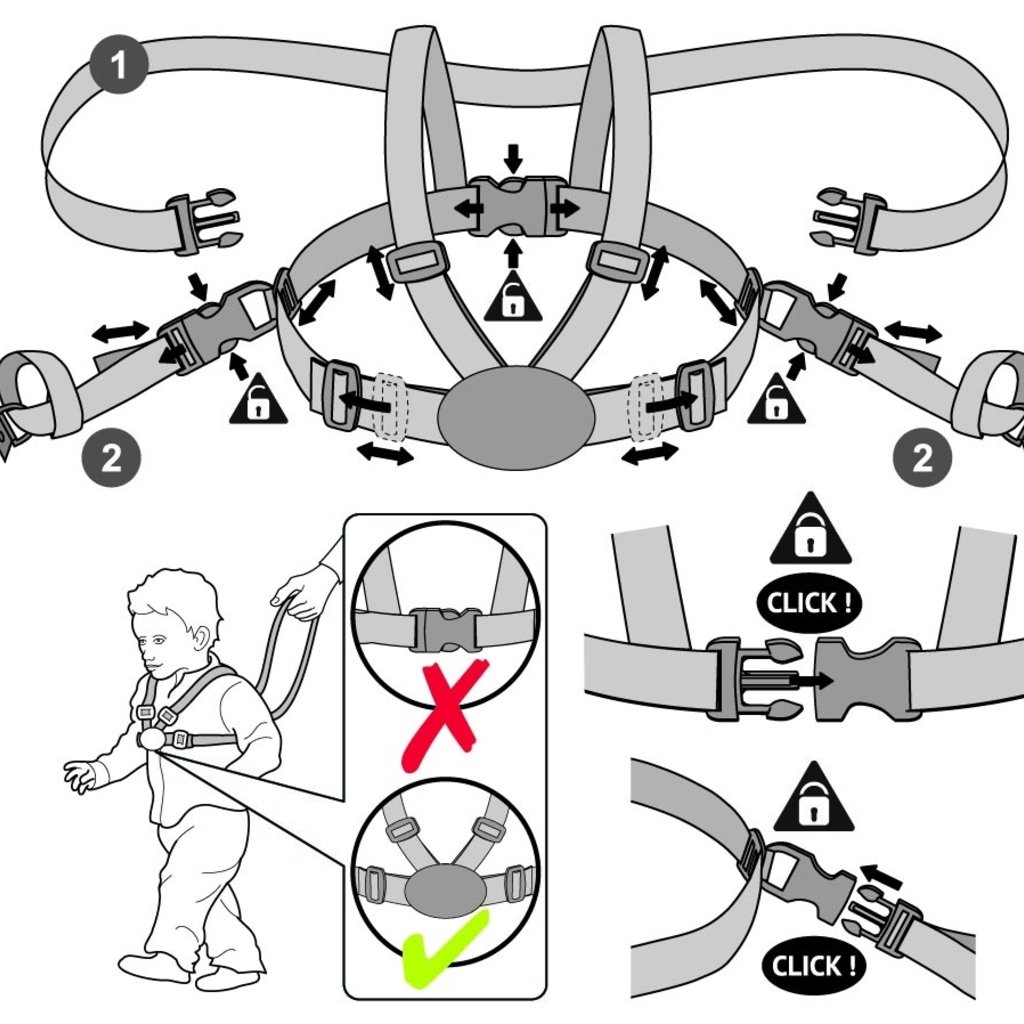 Clippasafe Clippasafe Harness & Reins Designer