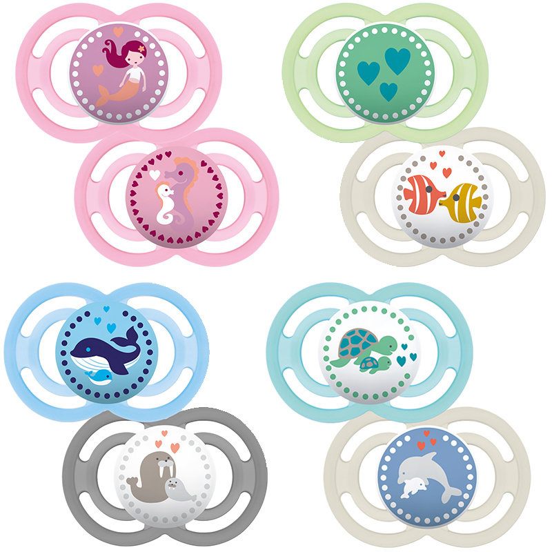 Mam MAM PERFECT SOOTHER 6M+ 2PK