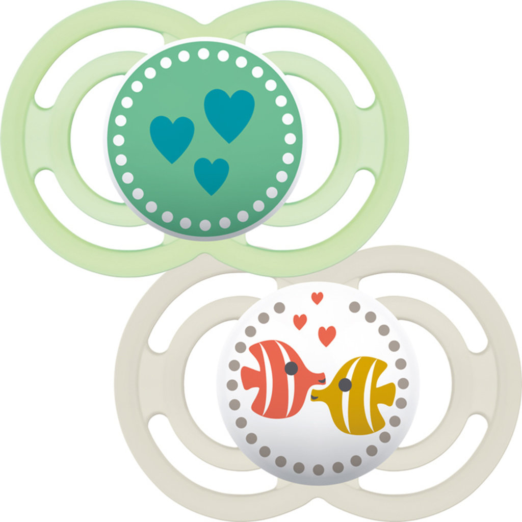 Mam MAM PERFECT SOOTHER 6M+ 2PK