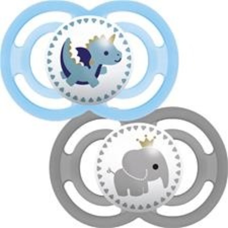 Mam MAM PERFECT SOOTHER SKY 6M+ 2PK