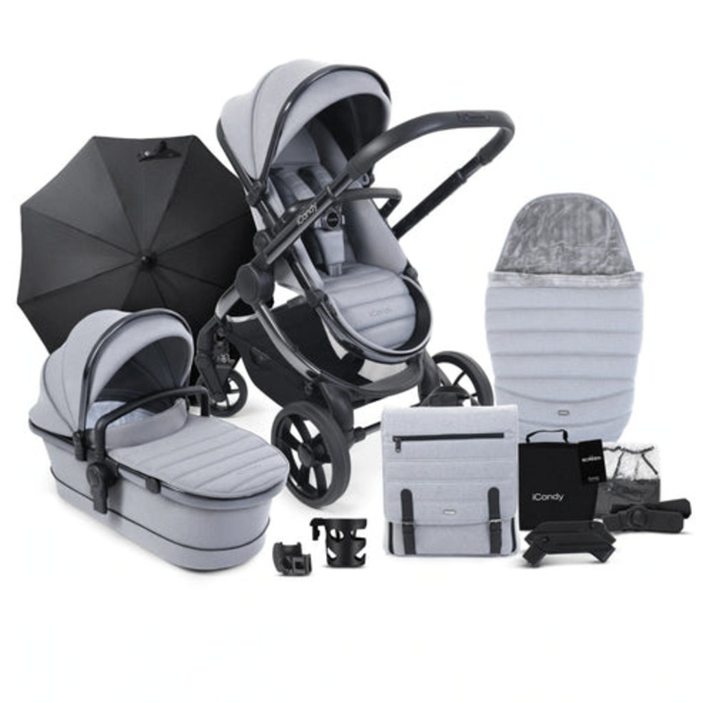 iCandy iCandy Peach 7 Bundle - Light Grey Phantom