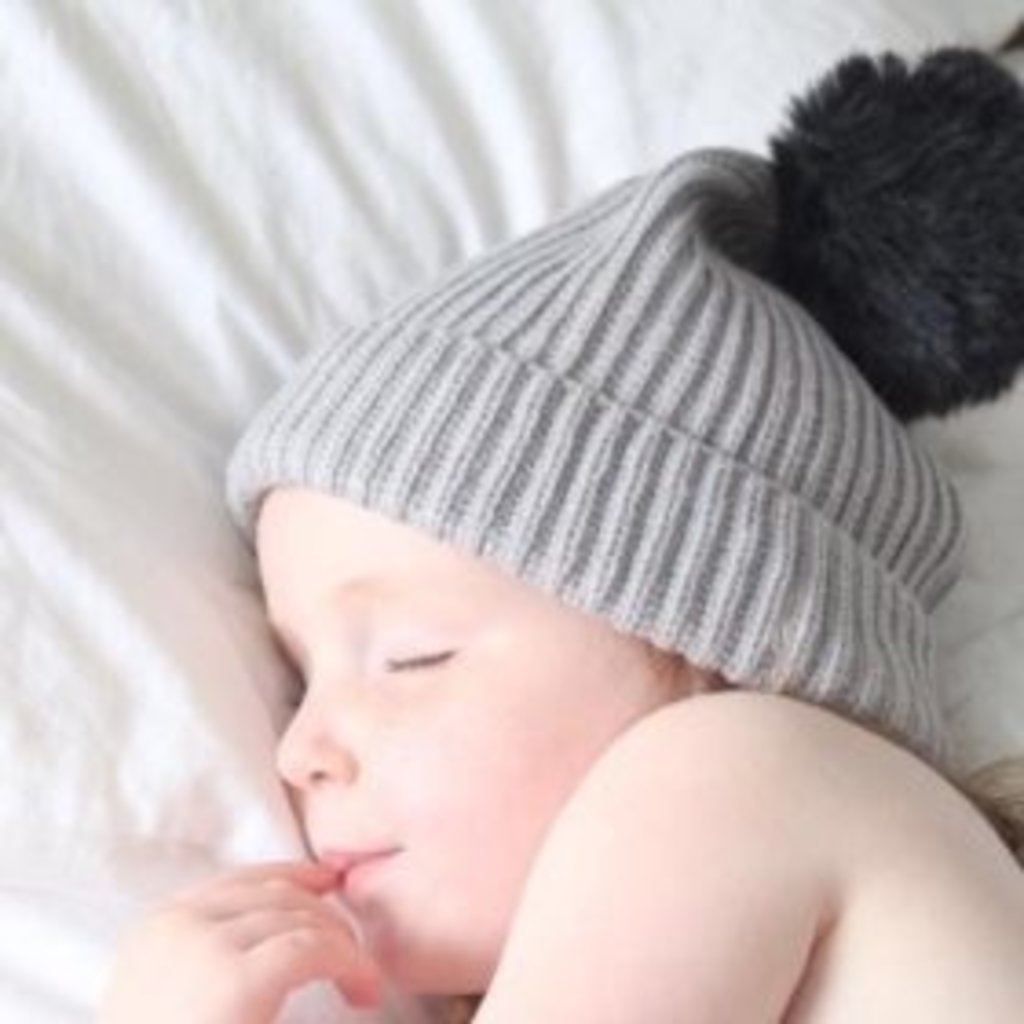 Rain+Conker Rain+Conker Kids Pom Beanie Hat