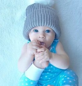 Rain+Conker Rain+Conker Kids Pom Beanie Hat