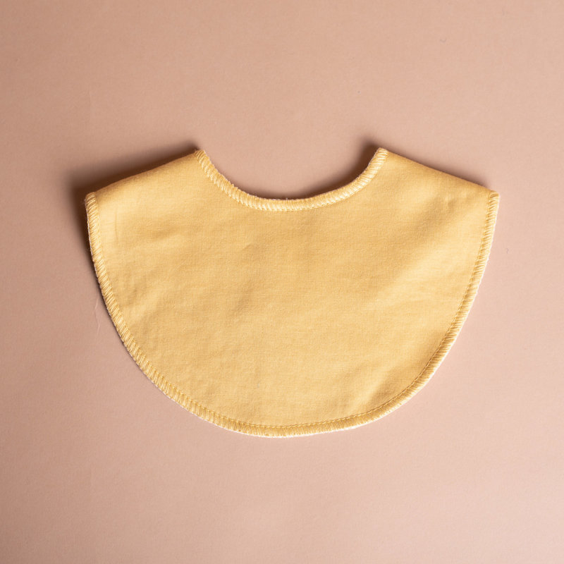 Rain+Conker Rain+Conker Mustard Round Bib