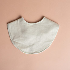 Rain+Conker Rain+Conker Dusty Blue Round Bib