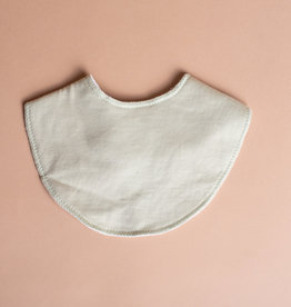 Rain+Conker Rain+Conker Dusty Blue Round Bib