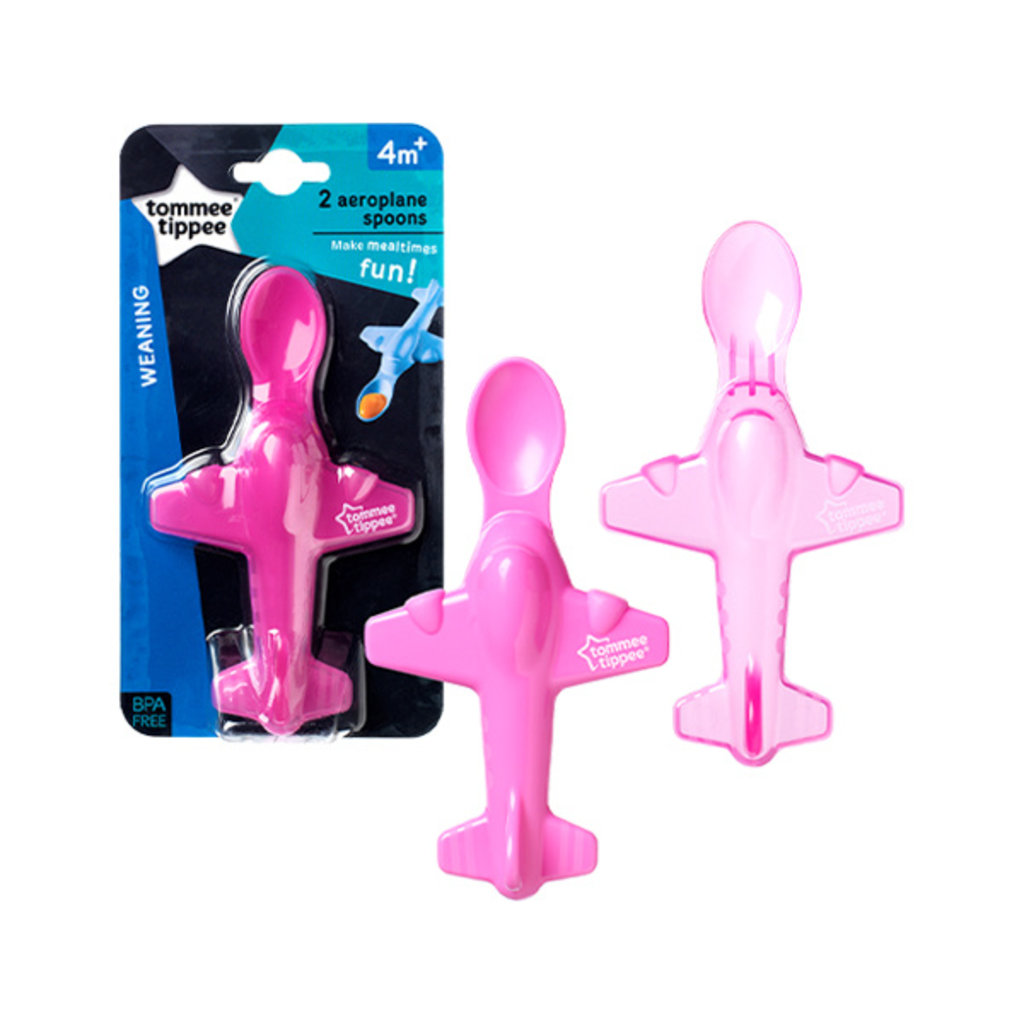 Tommee Tippee Tommee Tippee Aeroplane Spoons (2 Pack)