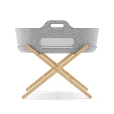 Snuz Snuz Baskit Light Grey & Dove Pine Stand Set