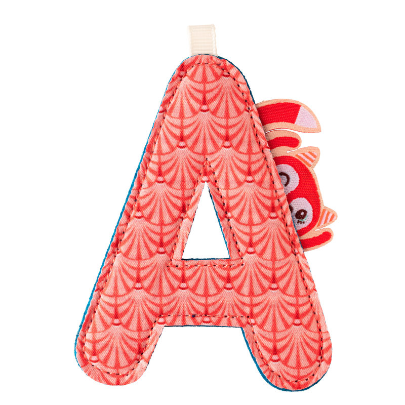 Lilliputiens Lilliputiens Fabric Letter A