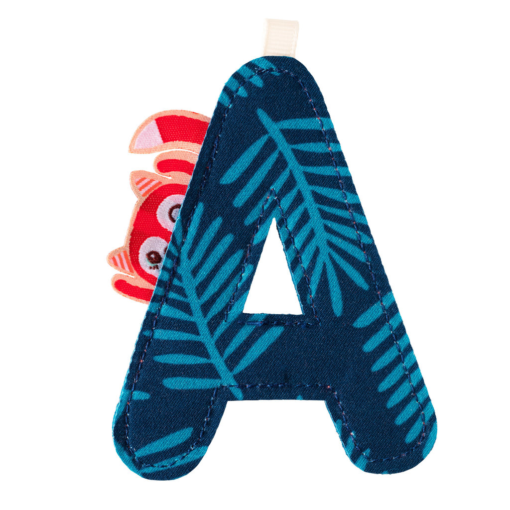 Lilliputiens Lilliputiens Fabric Letter A