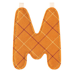 Lilliputiens Lilliputiens Fabric Letter M