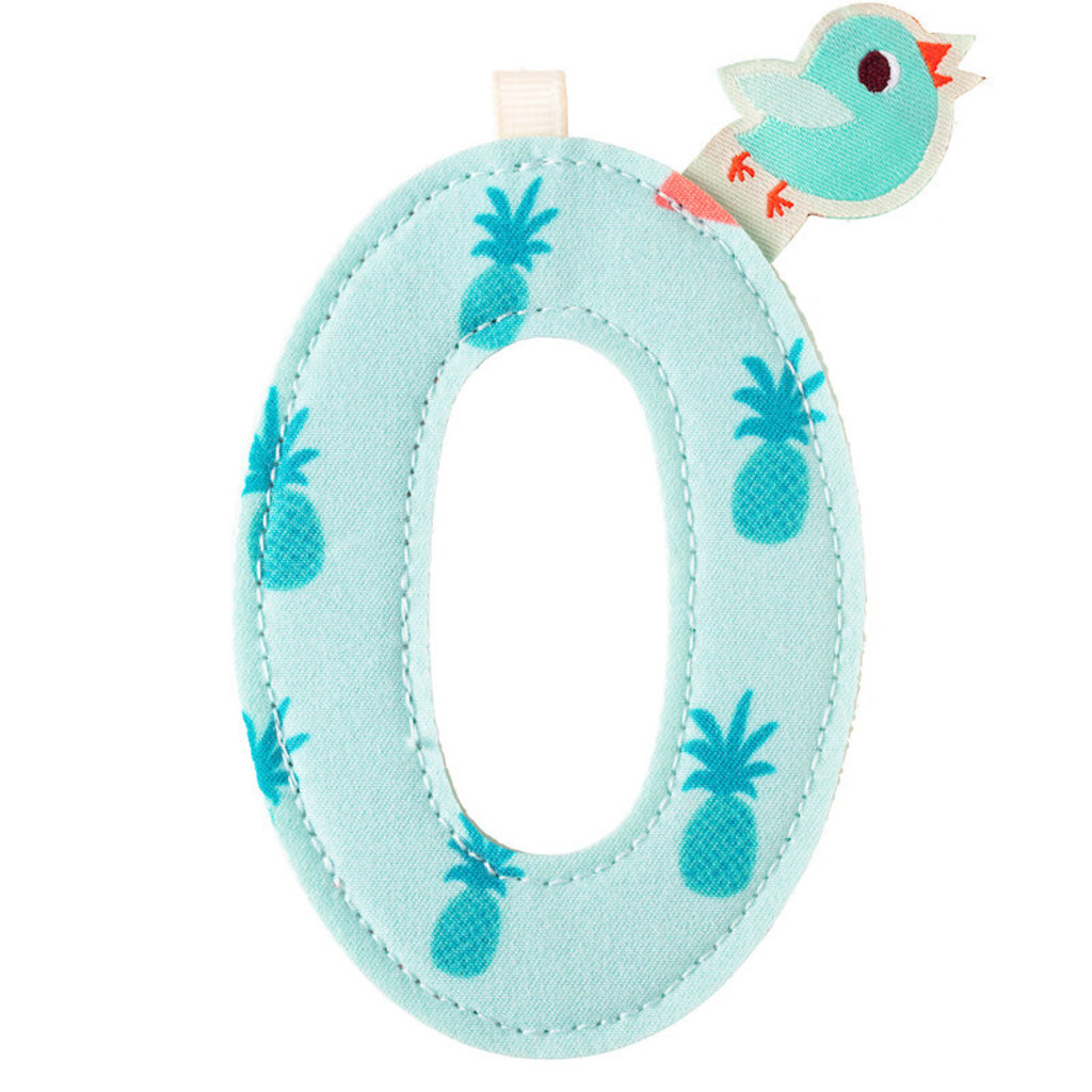 Lilliputiens Lilliputiens Fabric Letter O