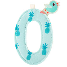 Lilliputiens Lilliputiens Fabric Letter O