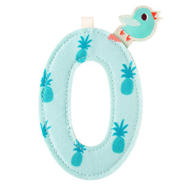 Lilliputiens Lilliputiens Fabric Letter O