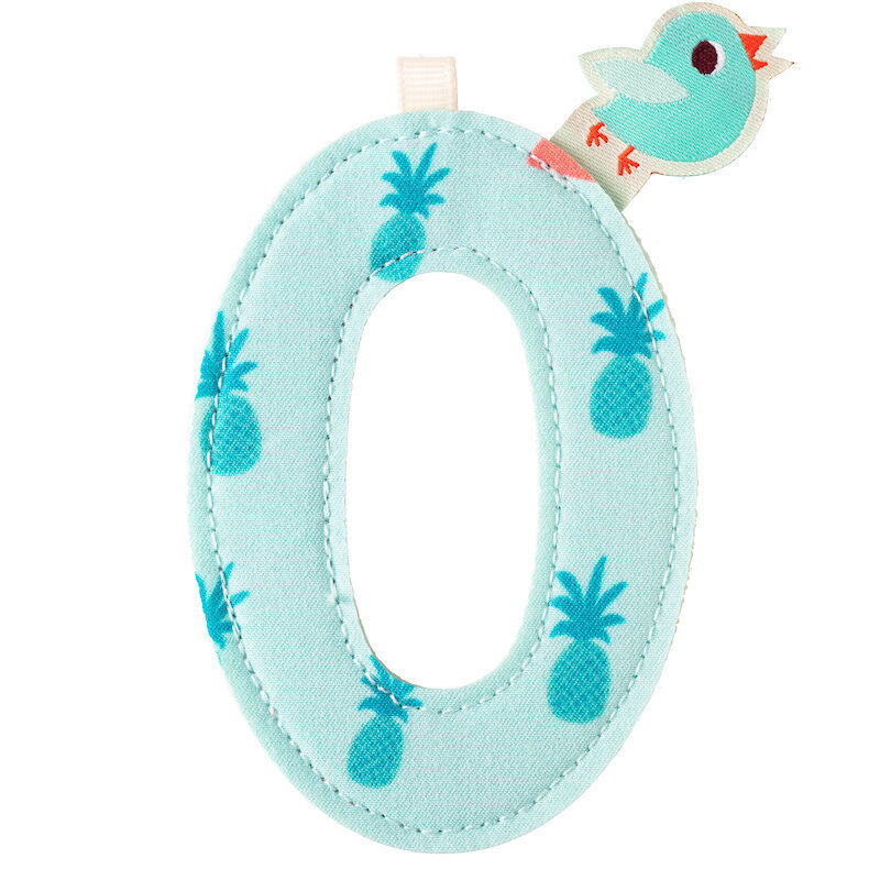 Lilliputiens Lilliputiens Fabric Letter O