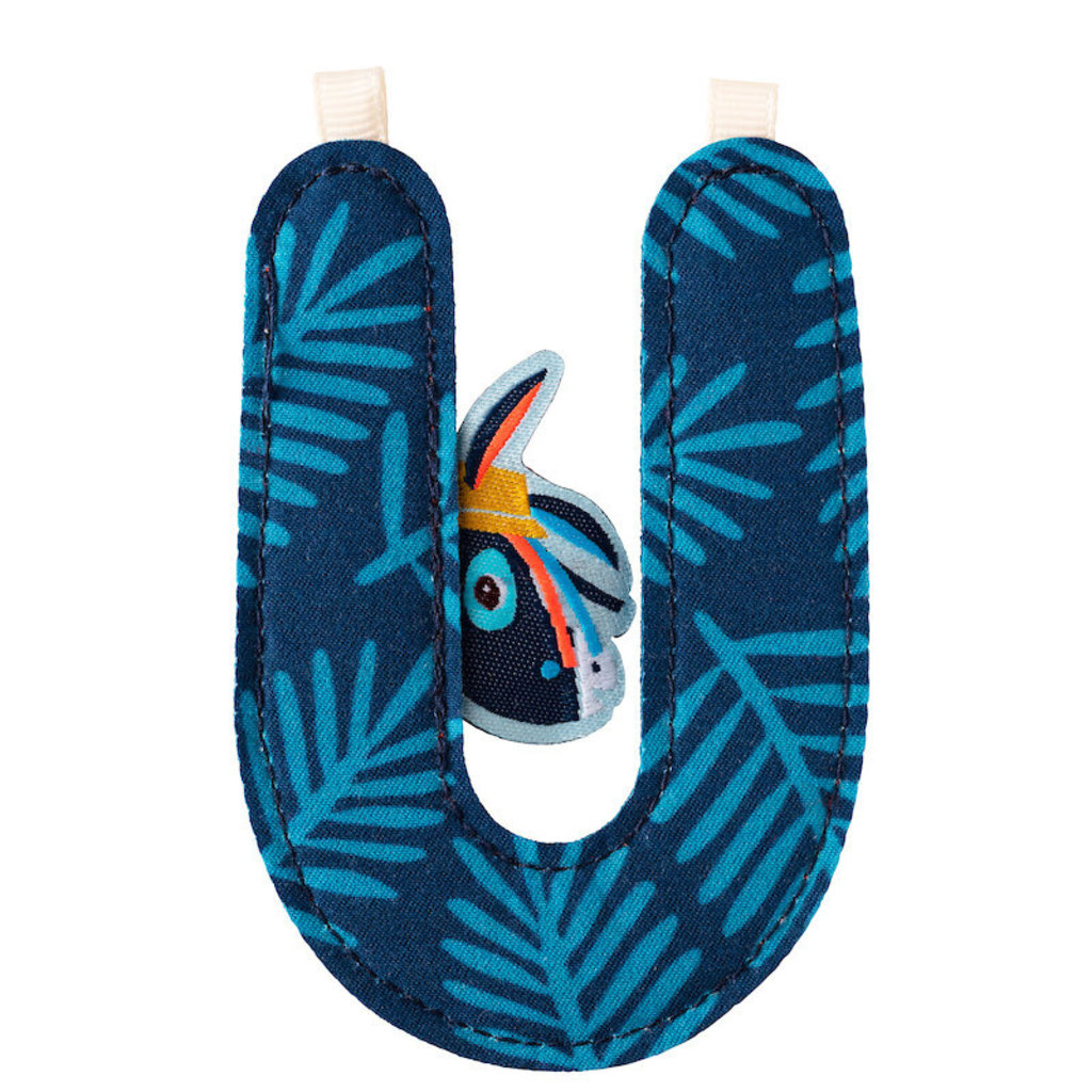 Lilliputiens Lilliputiens Fabric Letter U