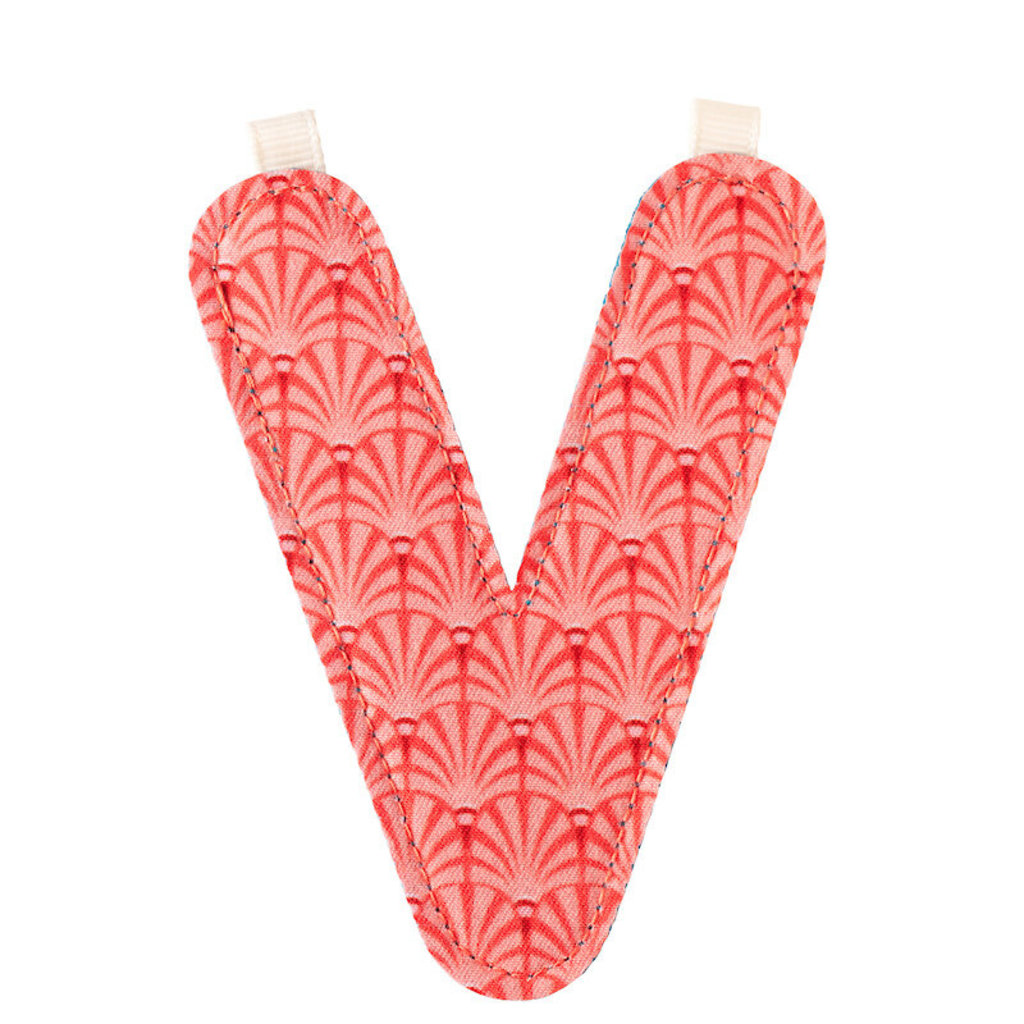 Lilliputiens Lilliputiens Fabric Letter V