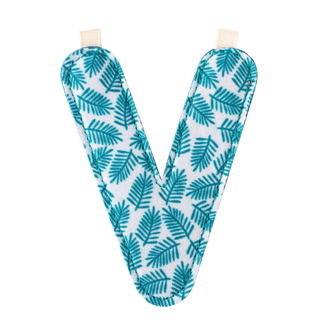 Lilliputiens Lilliputiens Fabric Letter V