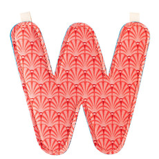 Lilliputiens Lilliputiens Fabric Letter W