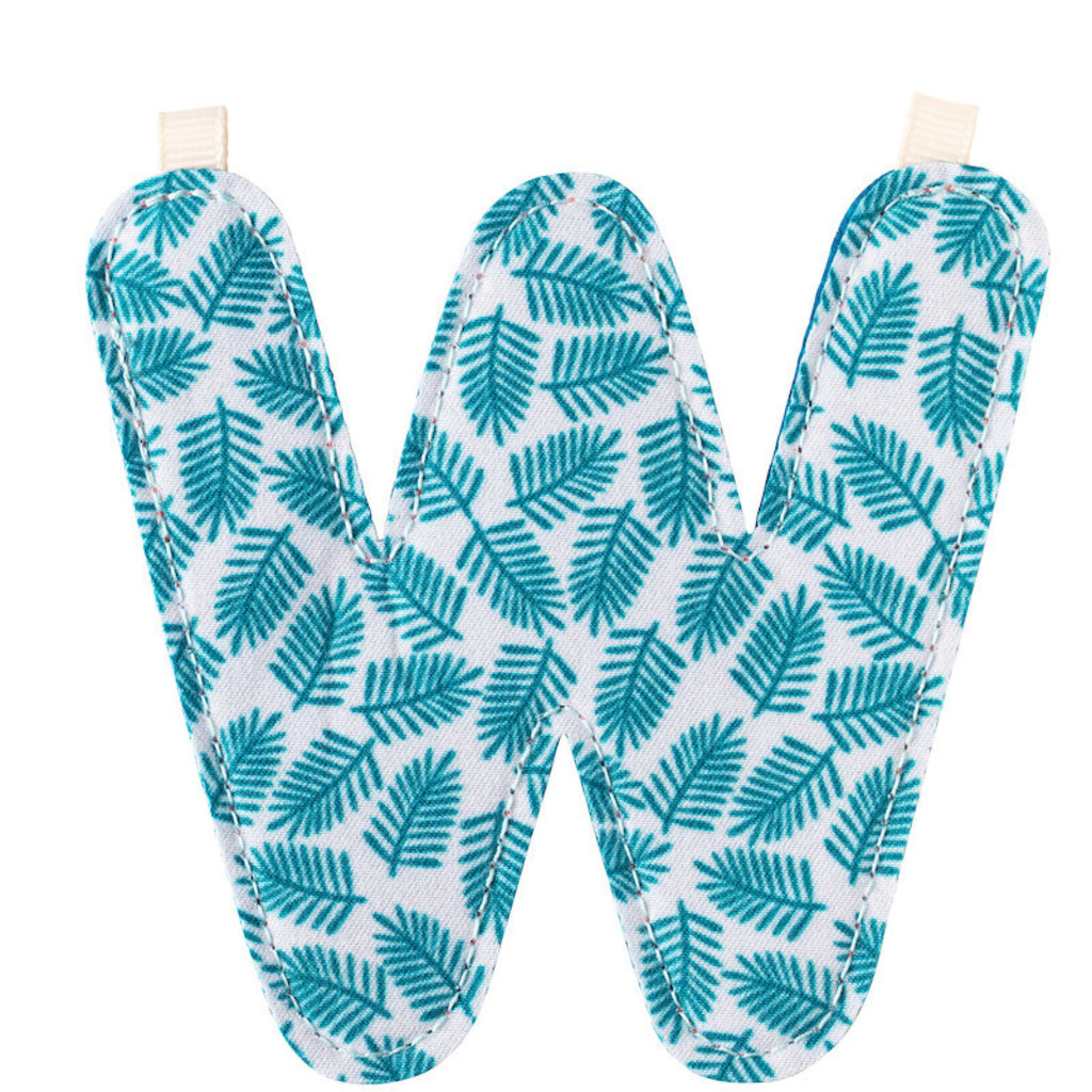 Lilliputiens Lilliputiens Fabric Letter W