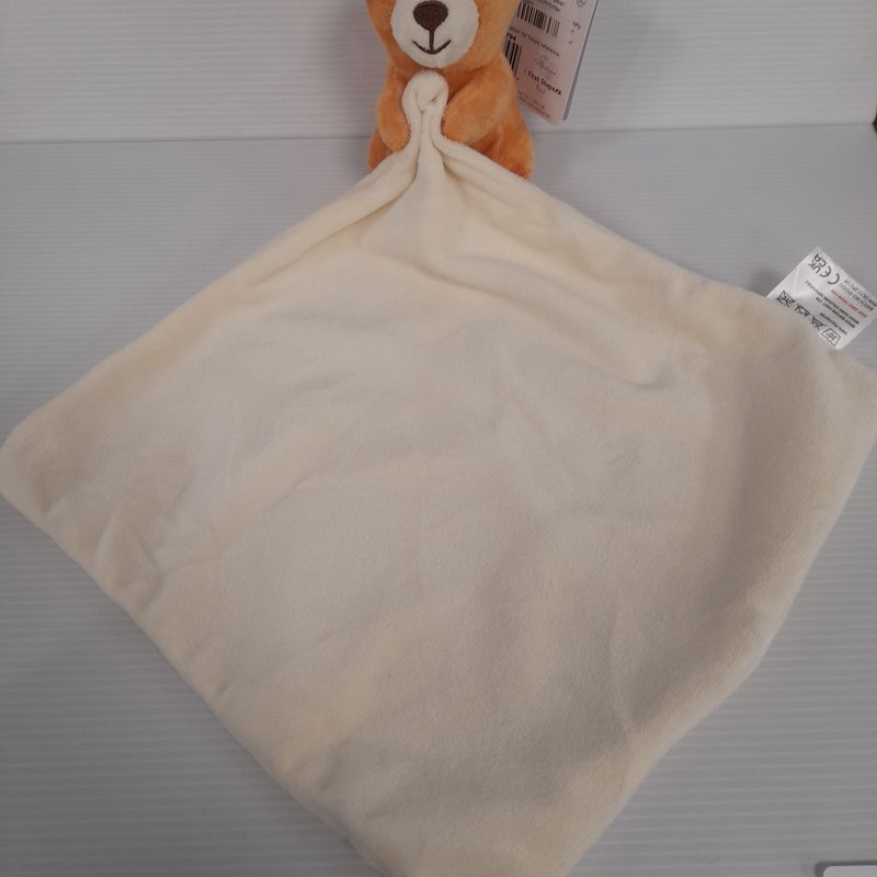 Plush Bear Comforter - Cream