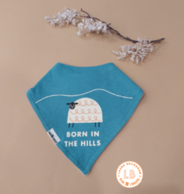 Rain+Conker Rain+Conker Born In The Hills Blue Bandana Bibs