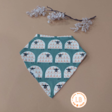 Rain+Conker Rain+Conker Multi Sheep Bandana Bib