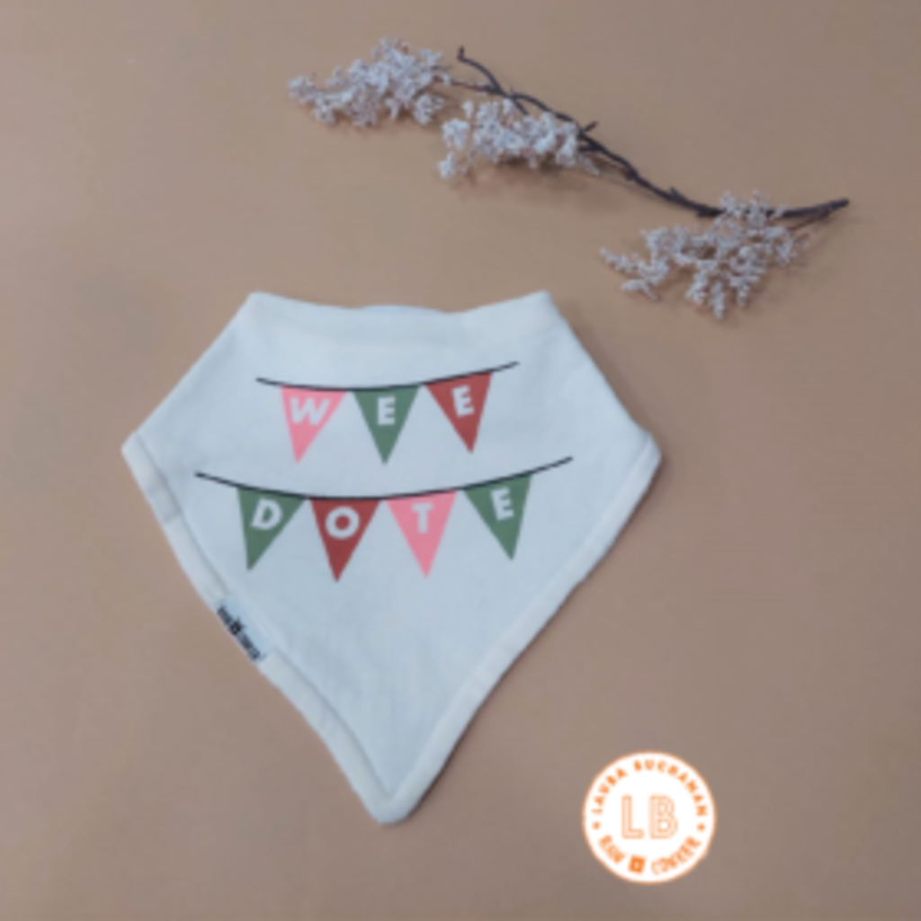 Rain+Conker Rain+Conker Wee Dote Bandana Bib