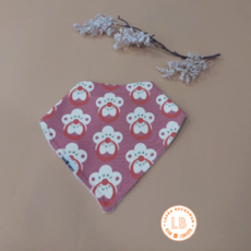 Rain+Conker Rain+Conker Pure Cute Pink Bandana Bib