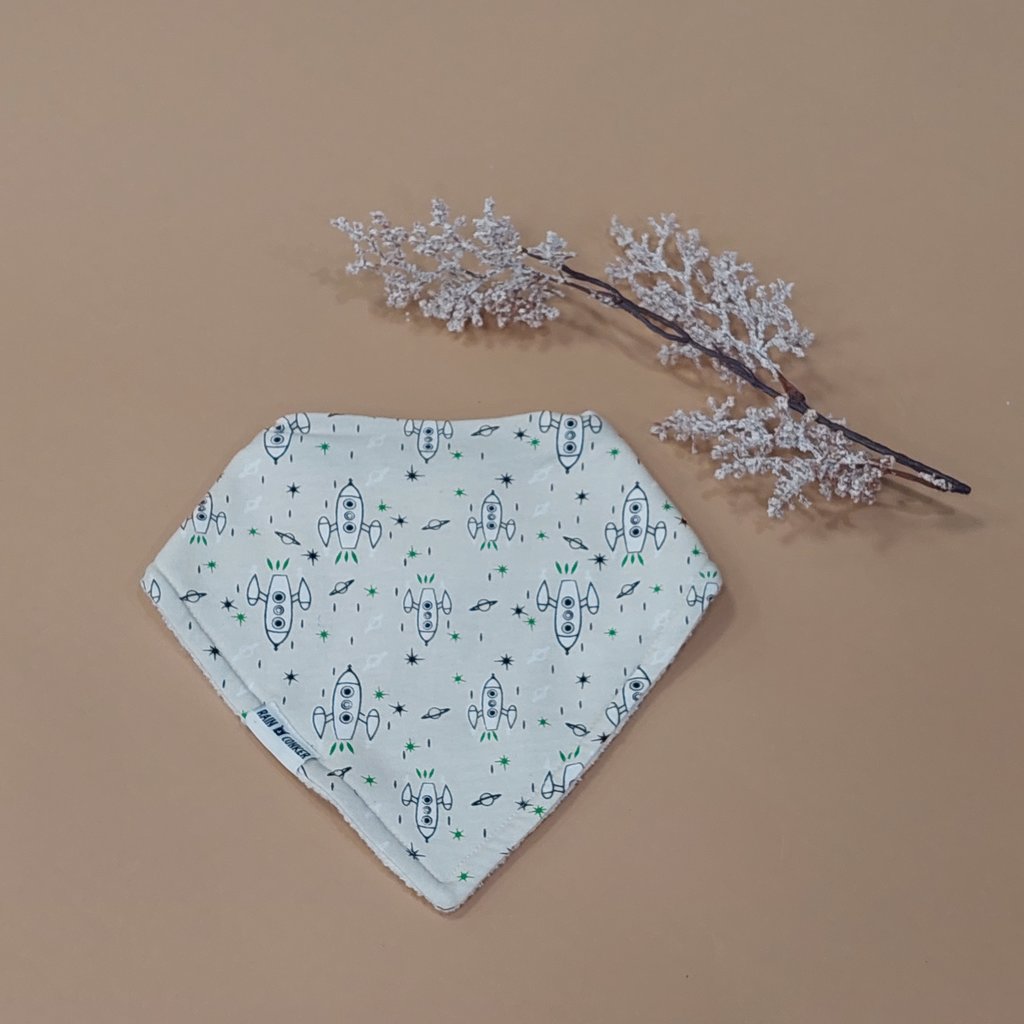 Rain+Conker Rain+Conker Apollo Green Bandana Bib