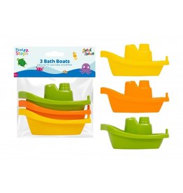 First Steps First Steps Bath Boats 3 pk