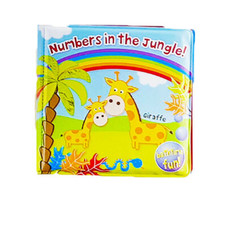 First Steps Bath Book Numbers in the Jungle