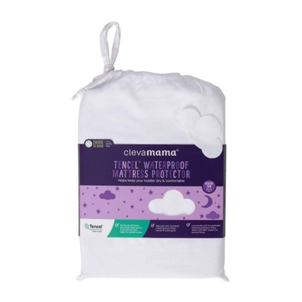 Clevamama Clevamama Tencel Crib Mattress Protector